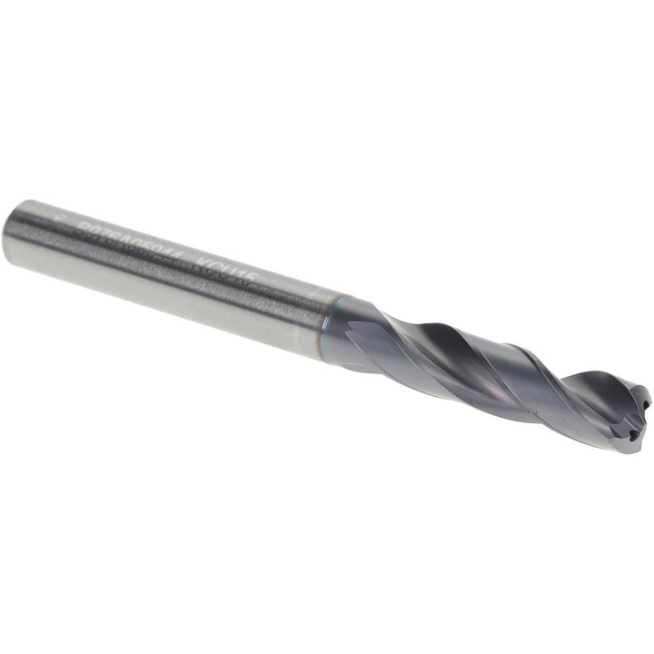 15/64" Solid Carbide Stub Drill Bit, TiAlN, 140° point - Kennametal 4054505