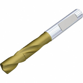 0.4331" Solid Carbide Stub Drill Bit, TiN, 140° point - Kennametal 4151447