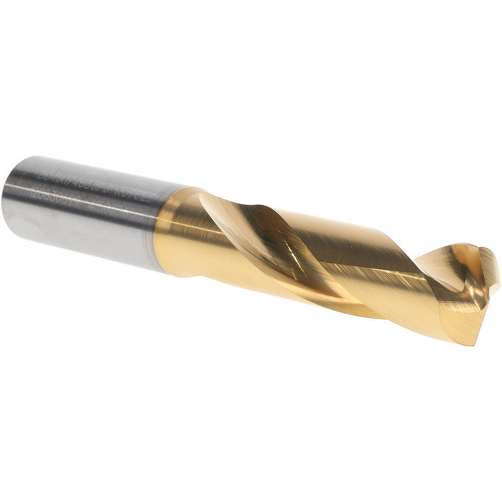 11/16" Solid Carbide Stub Drill Bit, TiN, 140° point - Kennametal 4150376