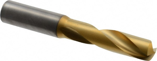 41/64" Solid Carbide Stub Drill Bit, TiN, 140° point - Kennametal 4150362
