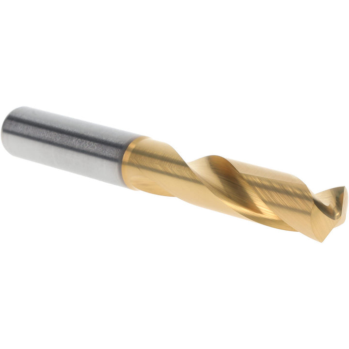0.5512" Solid Carbide Stub Drill Bit, TiN, 140° point - Kennametal 4150334