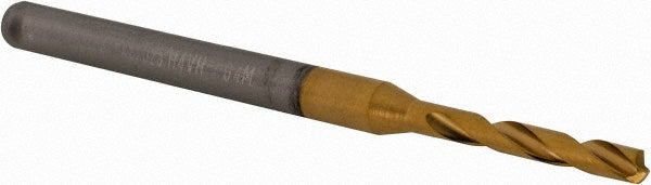 #40 Solid Carbide Stub Drill Bit, TiN, 140° point - Kennametal 4151649