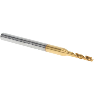 0.0906" Solid Carbide Stub Drill Bit, TiN, 140° point - Kennametal 4151645