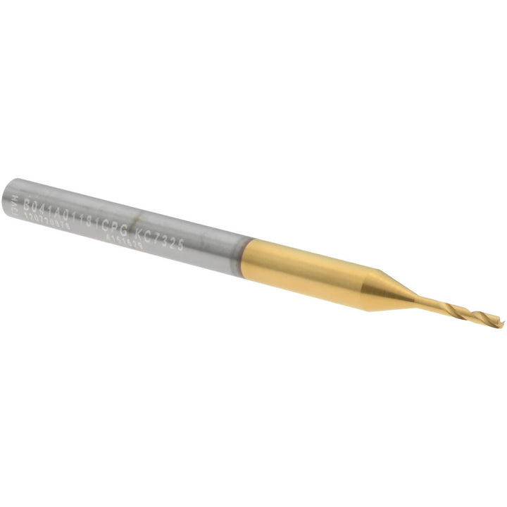 0.0465" Solid Carbide Drill Bit, TiAlN, 140° point - Kennametal 4151629