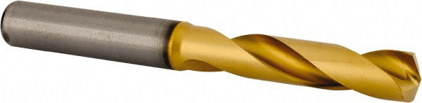 3/8" Solid Carbide Stub Drill Bit, TiN, 140° point - Kennametal 4150274