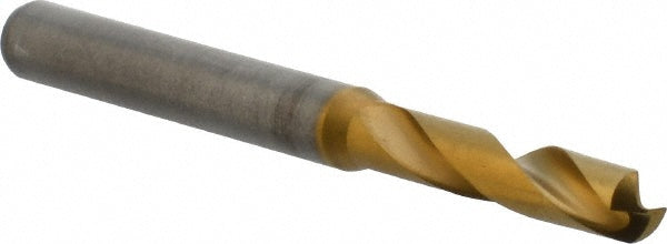 0.2047" Solid Carbide Stub Drill Bit, TiN, 140° point - Kennametal 4150214