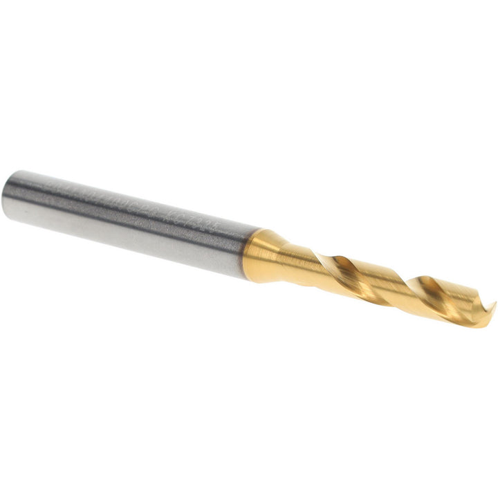 0.1732" Solid Carbide Stub Drill Bit, TiN, 140° point - Kennametal 4150201