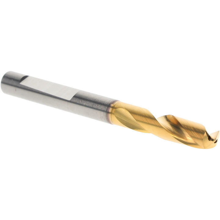 0.2362" Solid Carbide Stub Drill Bit, TiN, 140° point - Kennametal 4148939
