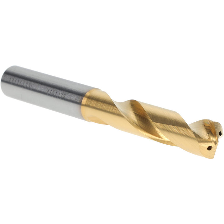 15/32" Solid Carbide Stub Drill Bit, TiN, 140° point - Kennametal 4151228