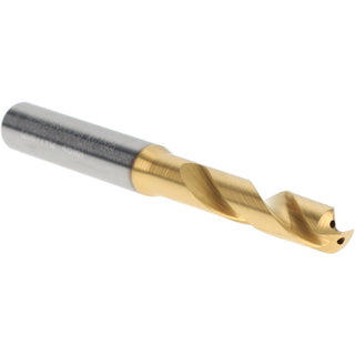 0.2717" Solid Carbide Stub Drill Bit, TiN, 140° point - Kennametal 4151161
