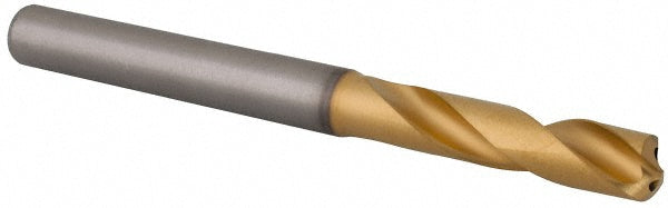 0.2283" Solid Carbide Stub Drill Bit, TiN, 140° point - Kennametal 4151147
