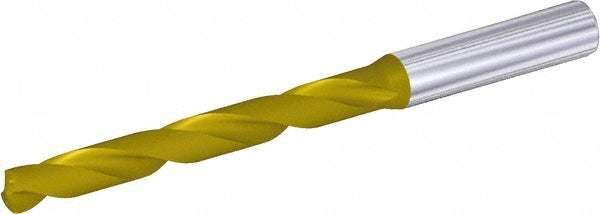 0.5079" Solid Carbide Drill Bit, TiN, 140° point - Kennametal 4149325