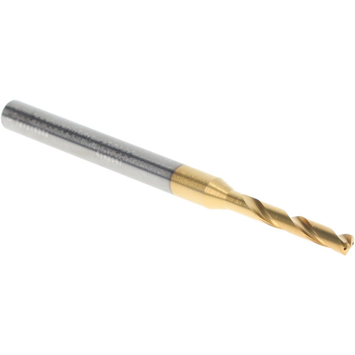0.0984" Solid Carbide Stub Drill Bit, TiN, 140° point - Kennametal 4148847