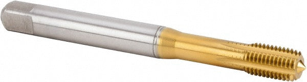 M10x1.25 Metric Fine High-Speed Steel-E-PM Tap, TiN - Kennametal 4158489