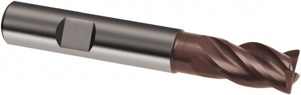 0.2362" 4-Flute Solid Carbide Corner Radius & Corner Chamfer End Mill, nano-A - Guhring 9038050060000