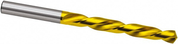 0.1969" High Speed Steel Drill Bit, TiN, 118° point - Guhring 9006640050000