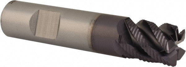 0.5000" 5-Flute Solid Carbide Roughing End Mill, TiAlN - YG-1 81593TF