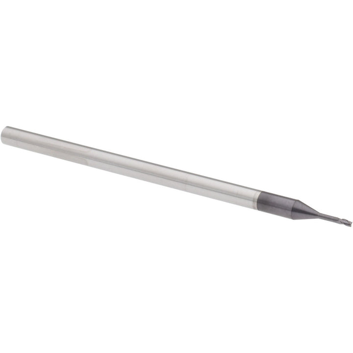0.0400" 3-Flute Solid Carbide Square End Mill, AlTiN - Accupro 14797183
