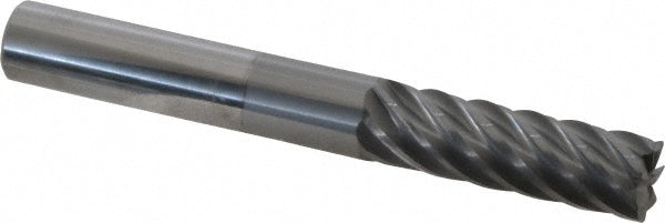 1/2in" 7-Flute Solid Carbide Corner Radius End Mill, nACRo - Accupro 12180843