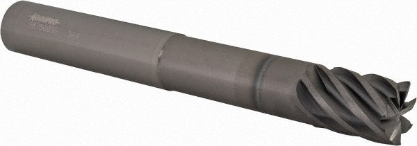 3/4" 7-Flute Solid Carbide Square End Mill, nACRo - Accupro 12180833