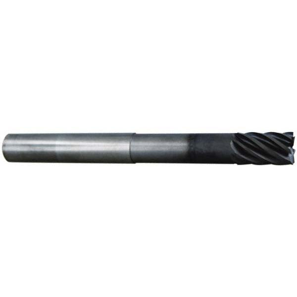3/4in" 7-Flute Solid Carbide Corner Radius End Mill, nACRo - Accupro 12180857