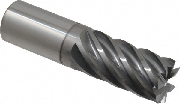 1" 7-Flute Solid Carbide Square End Mill, nACRo - Accupro 12180834
