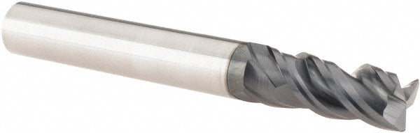 5/16in" 3-Flute Solid Carbide Corner Radius End Mill, AlTiN - SGS 33348