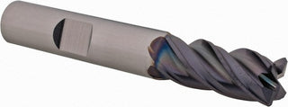 3/8in" 4-Flute Solid Carbide Corner Radius End Mill, TX - SGS 36702