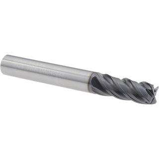 5/16" 4-Flute Solid Carbide Corner Radius End Mill, AlTiN - SGS 36571