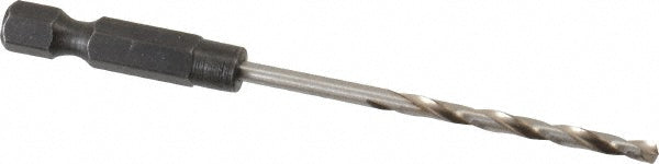 7/64" High-Speed Steel Mechanics Drill Bit, 118° point - Cle-Line C20513