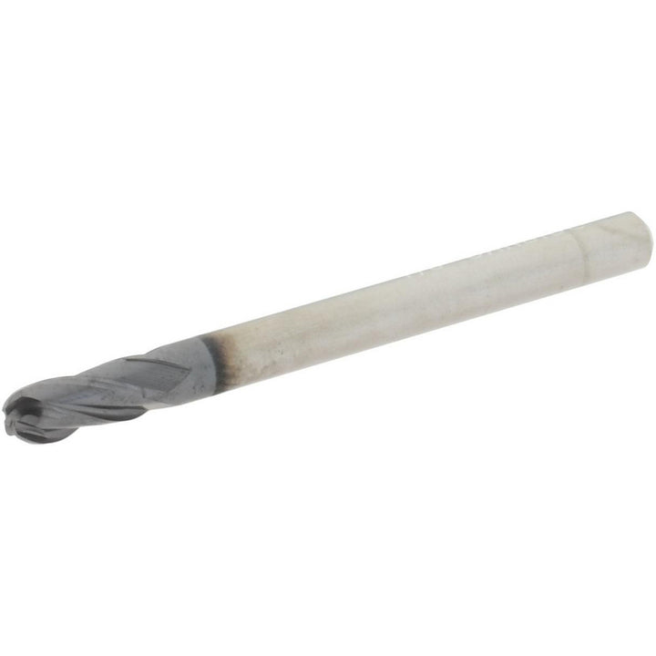 1/8" 4-Flute Solid Carbide Ball End Mill, AlTiN - Hertel EM99924516