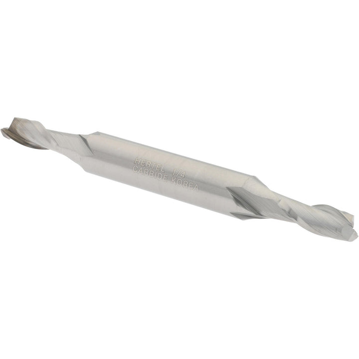 1/4" 2-Flute Solid Carbide Square End Mill - Hertel E599924312