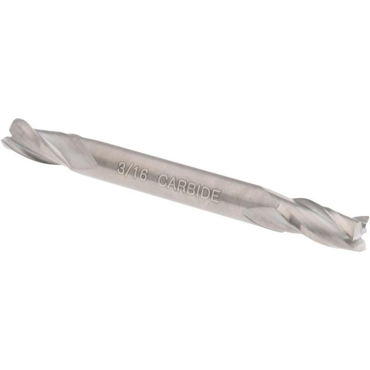 3/16" 3-Flute Solid Carbide Square End Mill - Hertel E599924449