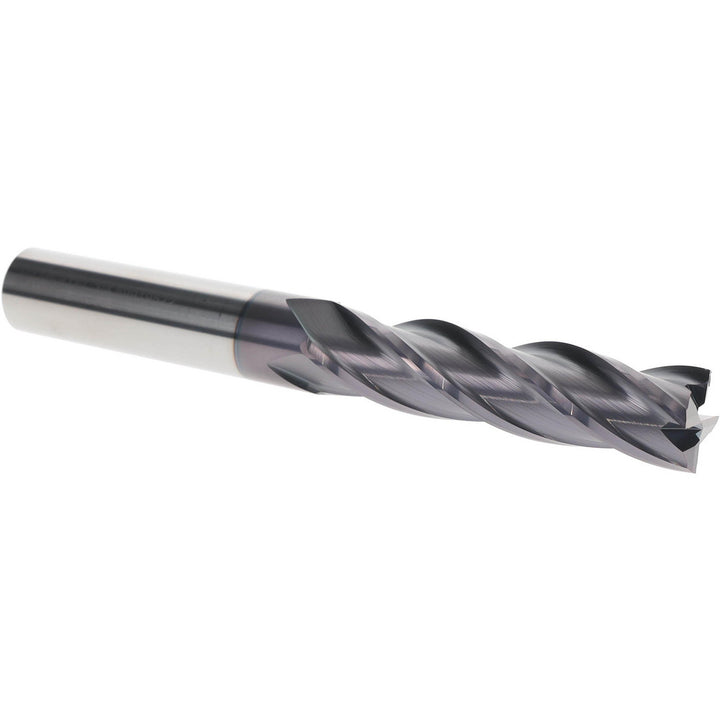 3/4" 4-Flute Solid Carbide Square End Mill, AlTiN - Hertel 750227