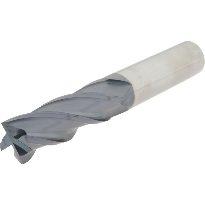3/4" 4-Flute Solid Carbide Square End Mill, AlTiN - Hertel 750234