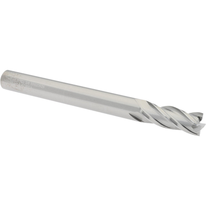 3/8" 4-Flute Solid Carbide Square End Mill - Hertel 750312