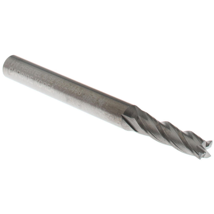 5/32" 4-Flute Solid Carbide Square End Mill - Hertel 750917
