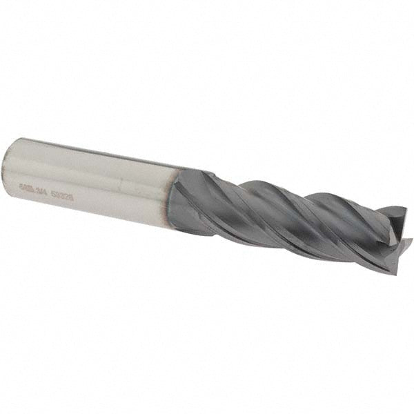 3/4" 4-Flute Solid Carbide Square End Mill, TiAlN - OSG VG441-7503