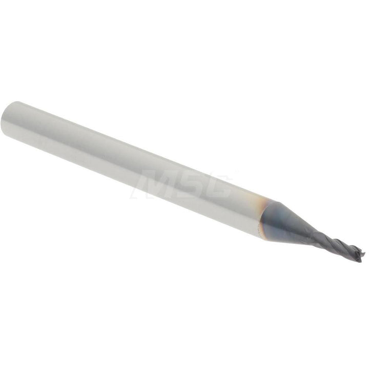 3/64" 4-Flute Solid Carbide Square End Mill, AlTiN - Hertel 750386