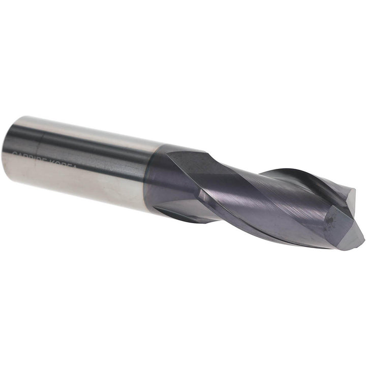 3/4" 2-Flute Solid Carbide Square End Mill, AlTiN - Hertel 750370