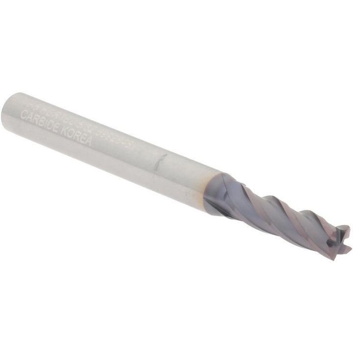 5/32" 4-Flute Solid Carbide Square End Mill, AlTiN - Hertel 750233