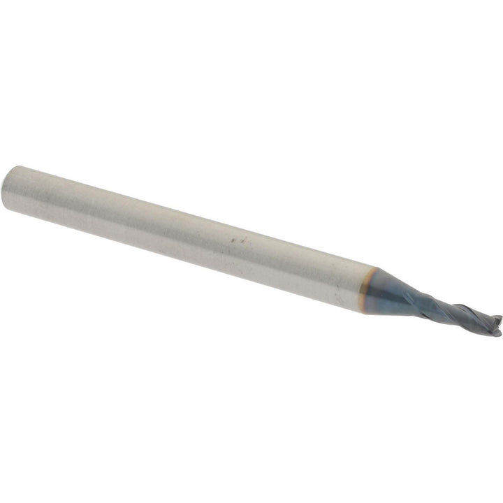 1/16" 3-Flute Solid Carbide Square End Mill, AlTiN - Hertel 750658