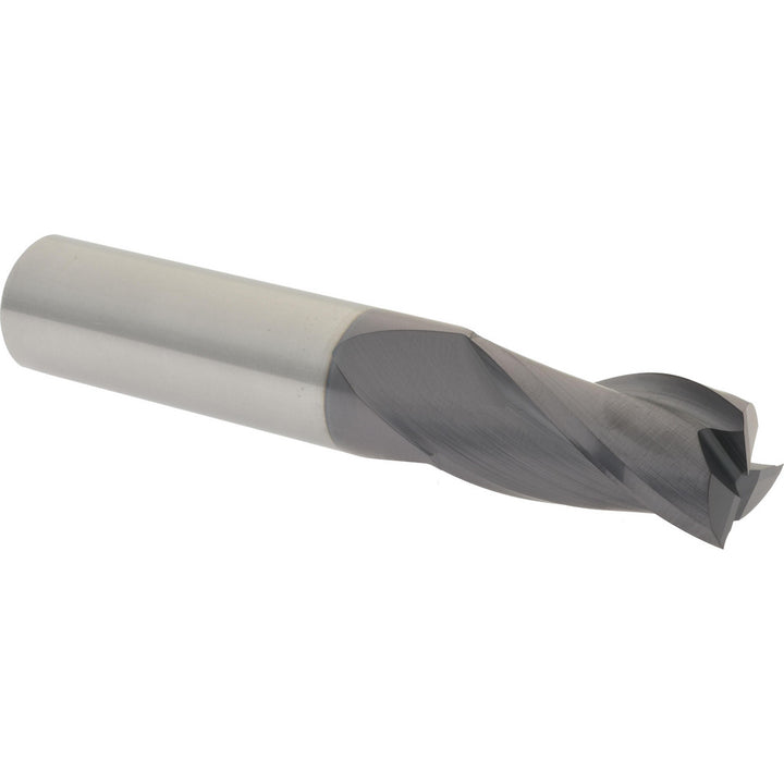 5/8" 3-Flute Solid Carbide Square End Mill, AlTiN - Hertel 750505