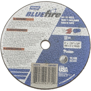 4 x 1/8" Zirconia Alumina Grinding & Cutoff Wheel - Norton 66252843172