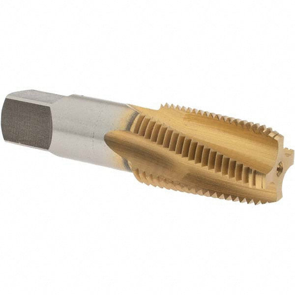 1/2-14 NPT High-Speed Steel Tap, TiN - OSG 1735505