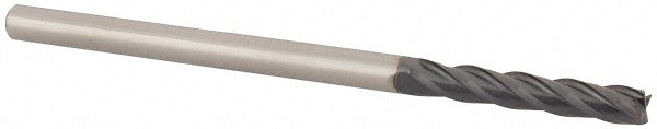 1/8" 4-Flute Solid Carbide Square End Mill, AlTiN - SGS 31747