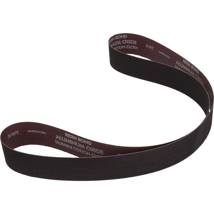 2 x 60" 100-Grit Aluminum Oxide Belt - Norton 78072721280