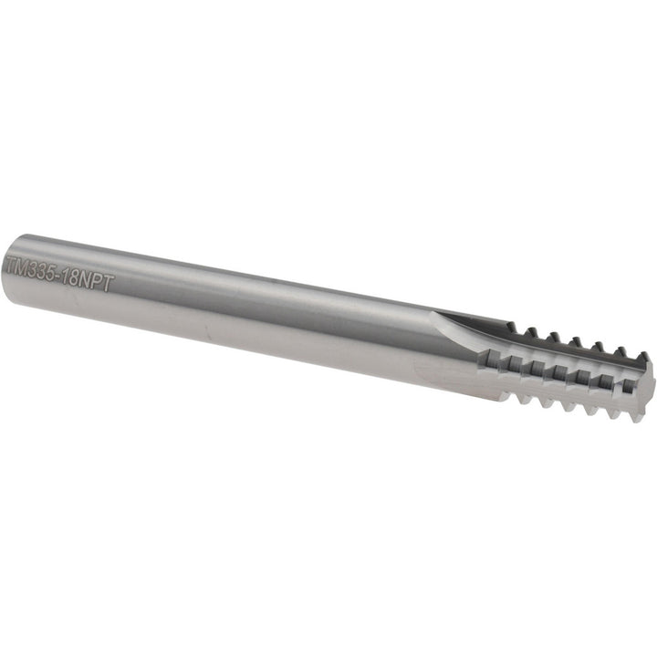 Straight Flute Thread Mills - Scientific Cutting Tools TM33518NPT