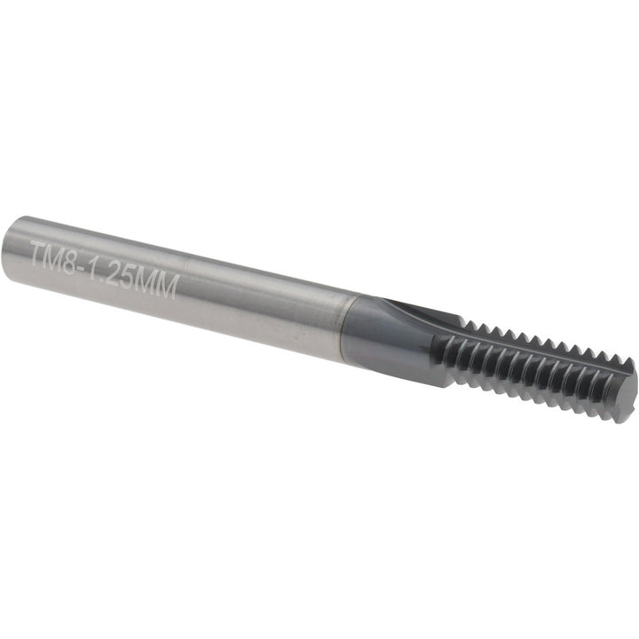 Straight Flute Thread Mills - Scientific Cutting Tools TM8-1.25MMA