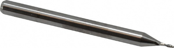 0.0280" 2-Flute Solid Carbide Square End Mill - SGS 00834